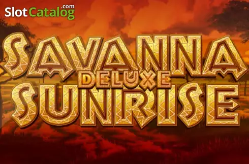 Savanna Sunrise Deluxe Λογότυπο Savanna Sunrise Deluxe Λογότυπο