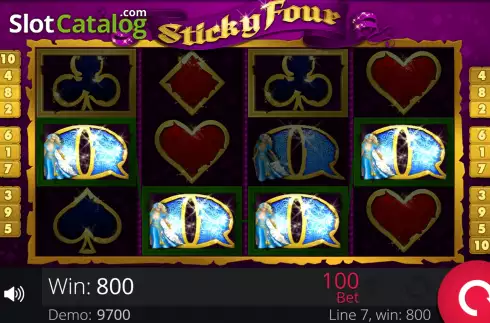 Οθόνη6. Sticky Four Κουλοχέρης