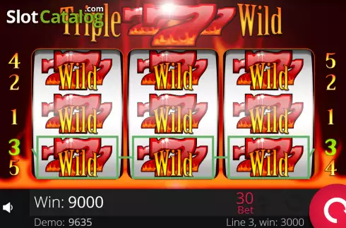 Οθόνη3. Triple Wild Seven Κουλοχέρης