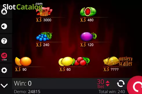 Οθόνη5. Triple Wild Seven Κουλοχέρης