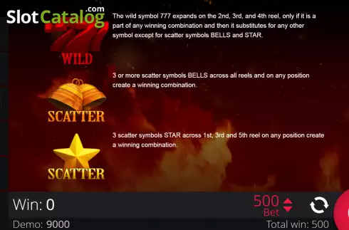 Οθόνη6. Triple Wild Seven 5 Reels Κουλοχέρης