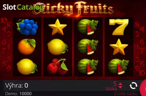 Οθόνη2. Sticky Fruits Κουλοχέρης 