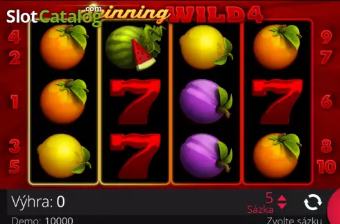 Οθόνη2. Spinning Wild 4 Κουλοχέρης
