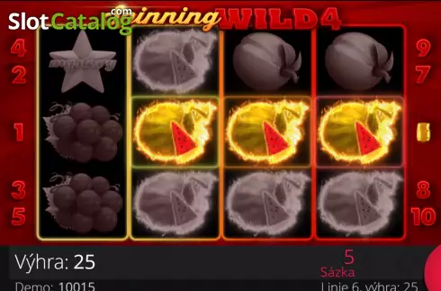 Οθόνη3. Spinning Wild 4 Κουλοχέρης