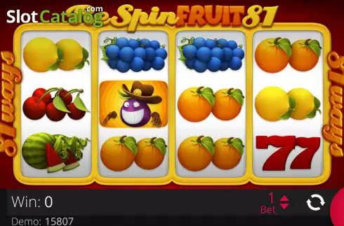 Οθόνη2. Respin Fruit 81 Κουλοχέρης