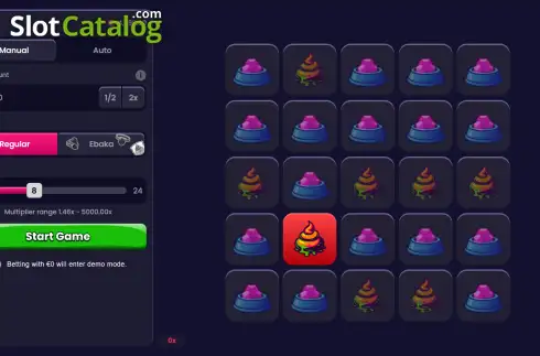 Οθόνη3. Mines (Ebaka Games) Κουλοχέρης