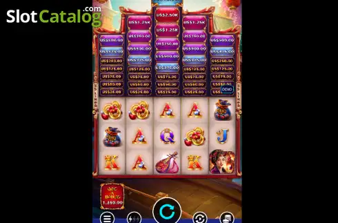 Οθόνη2. Rising Star Jackpots Lanterns Rising Κουλοχέρης