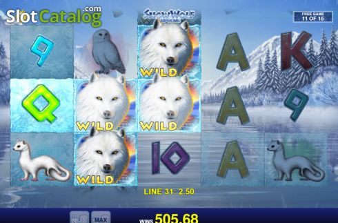 Οθόνη4. Snow Wolf Supreme Κουλοχέρης