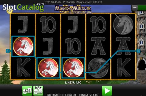 Οθόνη3. Magic Mirror 3 Lions Deluxe Κουλοχέρης 