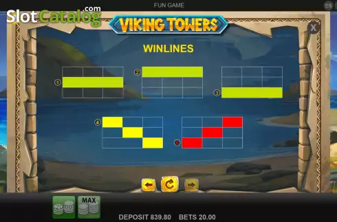 Οθόνη6. Viking Towers Κουλοχέρης