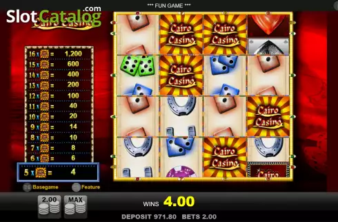 Οθόνη7. Cairo Casino Κουλοχέρης