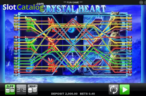 Οθόνη2. Crystal Heart Κουλοχέρης