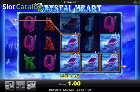 Οθόνη5. Crystal Heart Κουλοχέρης