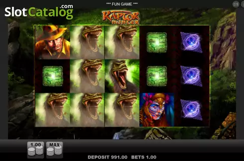 Οθόνη5. Raptor Hunter Κουλοχέρης