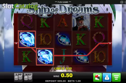 Οθόνη3. Ship of Dreams Κουλοχέρης