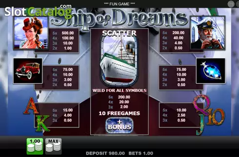 Οθόνη7. Ship of Dreams Κουλοχέρης