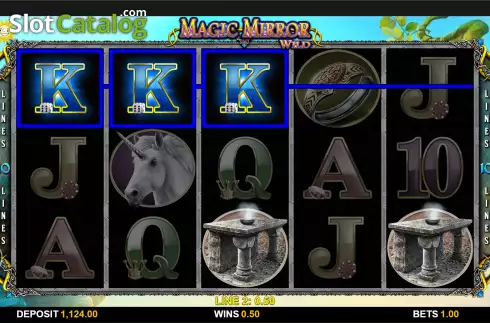Οθόνη3. Magic Mirror Wild Κουλοχέρης