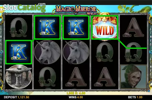 Οθόνη5. Magic Mirror Wild Κουλοχέρης