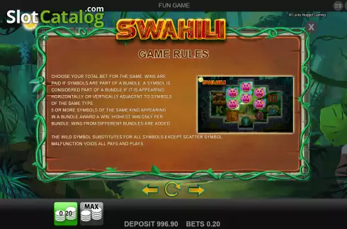 Οθόνη7. Swahili Κουλοχέρης