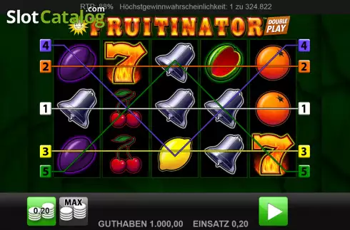 Οθόνη2. Fruitinator Double Play Κουλοχέρης