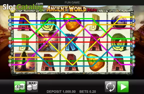 Οθόνη2. Ancient World Deluxe Κουλοχέρης 