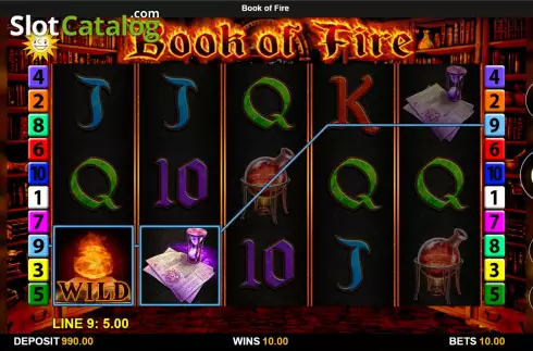Οθόνη3. Book of Fire Κουλοχέρης