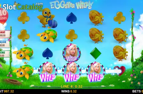 Οθόνη4. Eggstra Wilds Κουλοχέρης