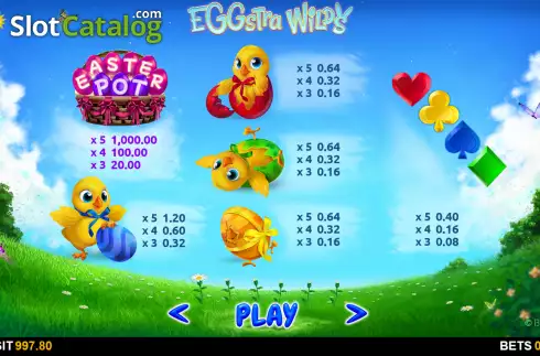 Οθόνη5. Eggstra Wilds Κουλοχέρης