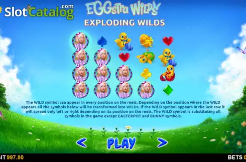 Οθόνη8. Eggstra Wilds Κουλοχέρης