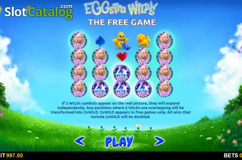 Οθόνη9. Eggstra Wilds Κουλοχέρης
