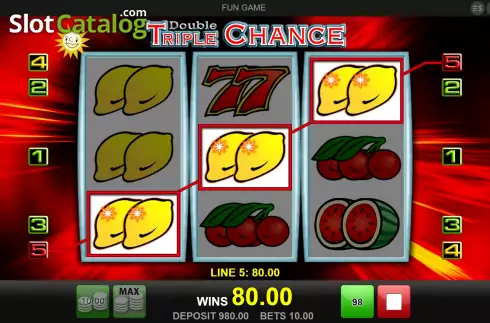 Οθόνη3. Double Triple Chance Κουλοχέρης