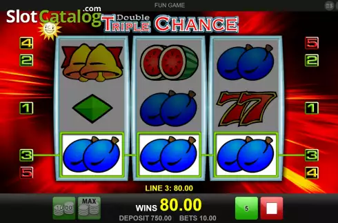 Οθόνη6. Double Triple Chance Κουλοχέρης