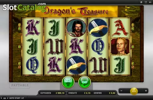 Ροδέλες. Dragons Treasure (edict) Κουλοχέρης