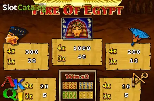 Οθόνη3. Fire of Egypt Κουλοχέρης 