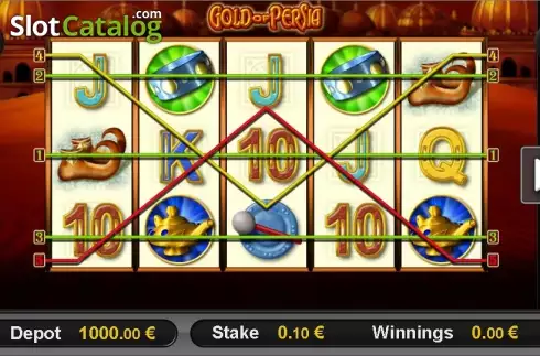 Ροδέλες. Gold of Persia Κουλοχέρης
