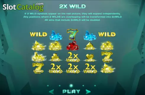 Οθόνη9. Clash of Gems Κουλοχέρης