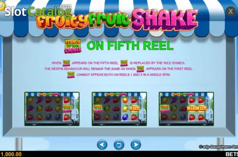 Οθόνη8. Fruity Fruit Shake Κουλοχέρης