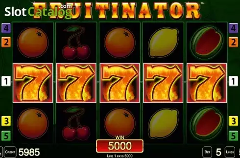 Οθόνη4. Fruitinator (Merkur) Κουλοχέρης