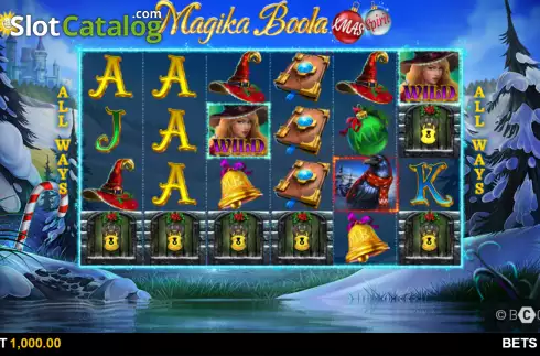Οθόνη2. Magika Boola Xmas Spirit Κουλοχέρης