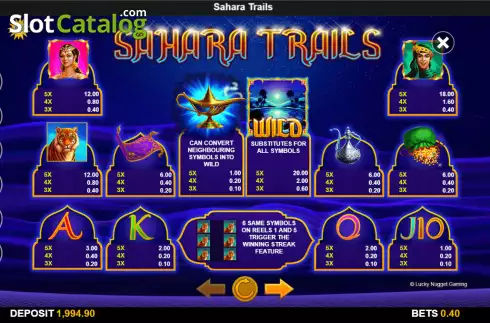 Οθόνη5. Sahara Trails Κουλοχέρης