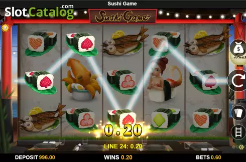 Οθόνη4. Sushi Game Κουλοχέρης 