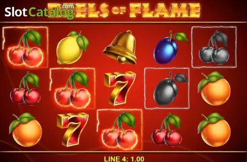 Οθόνη3. Reels of Flame Κουλοχέρης