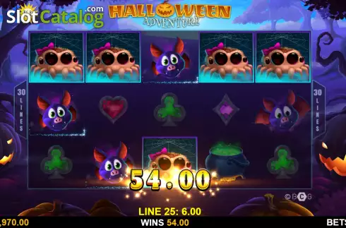 Οθόνη3. Halloween Adventure Κουλοχέρης