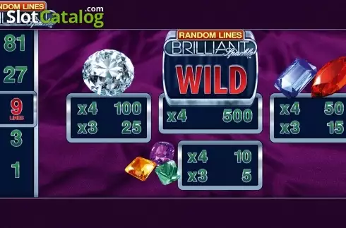Οθόνη2. Brilliant Sparkle - Random Line Κουλοχέρης