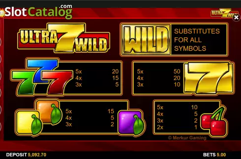 Οθόνη9. Ultra 7 Wild Κουλοχέρης