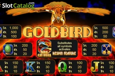 Οθόνη5. Goldbird Κουλοχέρης