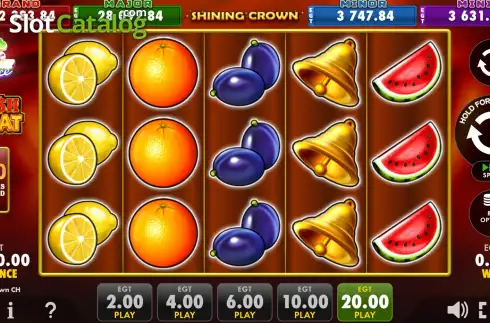 Οθόνη2. Shining Crown Cash Heat Κουλοχέρης