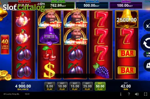 Οθόνη3. 40 Lucky King Bell Link Κουλοχέρης