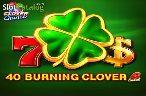40 Burning Clover 6 Reels Λογότυπο 40 Burning Clover 6 Reels Λογότυπο