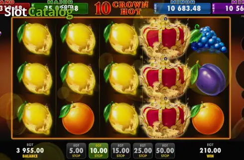 Οθόνη8. 10 Crown Hot Κουλοχέρης